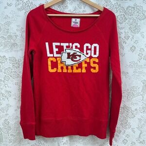 Pink Sweatshirt Chiefs Kansas City NFL Sequin Arrowhead Victoria Secret Swifties
